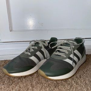 green adidas shoes